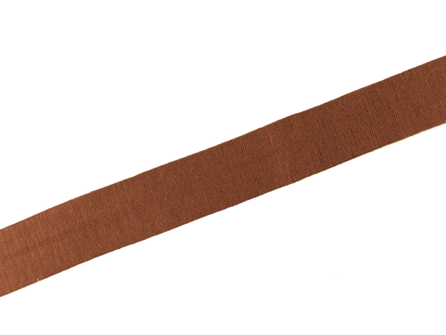3m Viskose Schrägband in terracottabraun, ideal für Nähprojekte, schönes terrazzo brown viscose bias tape.