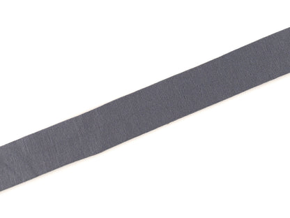 3m Viskose Schrägband - anthrazit, 100% Viskose, 20 mm breit, waschbar bis 30 Grad, ideal für Nähprojekte.