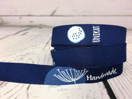 webband-blaubeerstern-handmade-blau