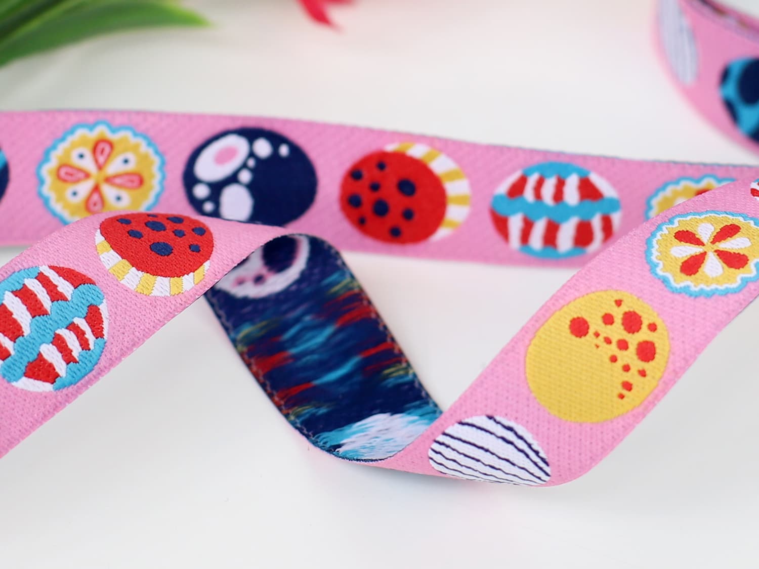 webband-farbenmix-muster-kreise-rosa-2