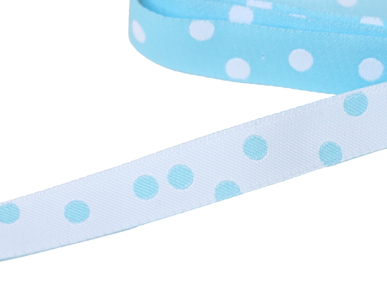 webband-farbenmix-punkte-hellblau-weiss