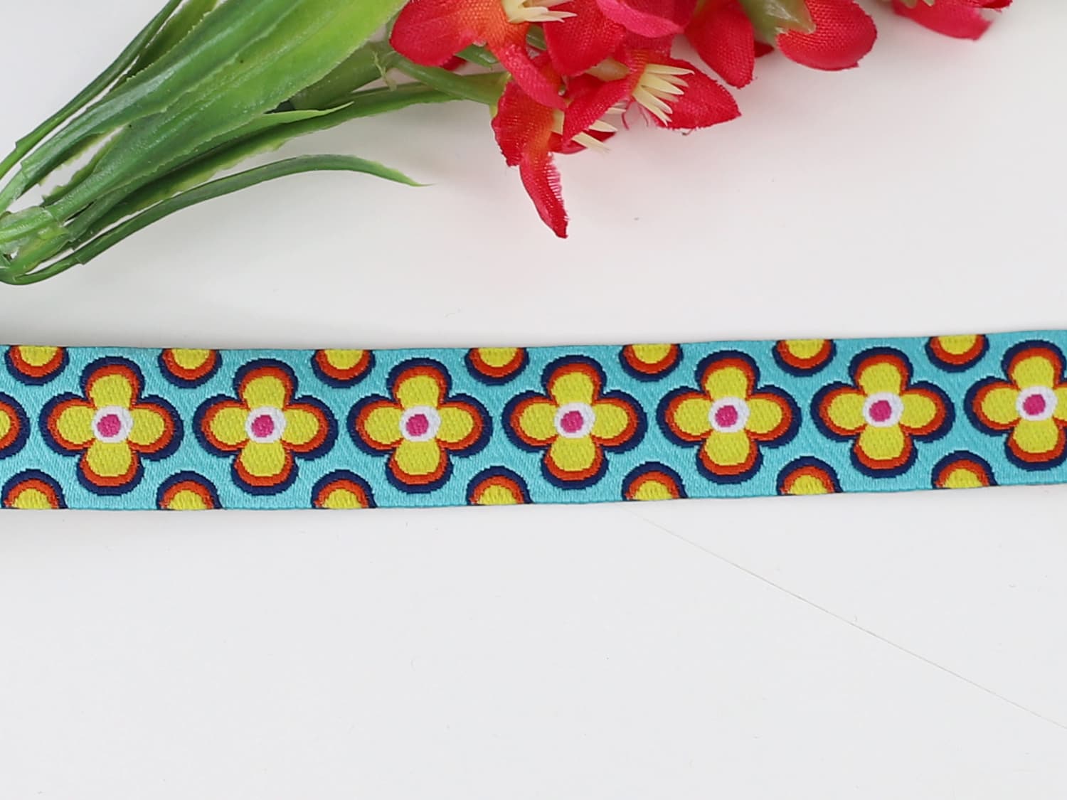 webband-farbenmix-retro-blumen