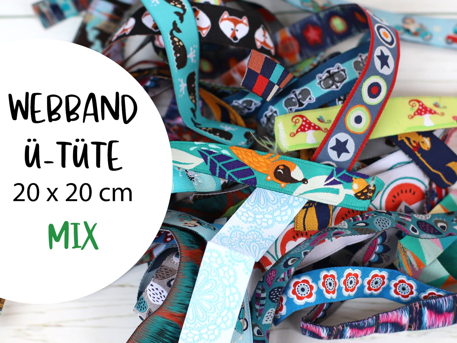 webband-tueddel-tuete-20-stueck-20cm-mix