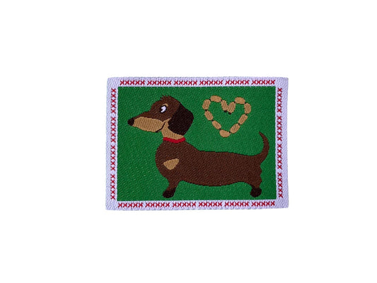 webetikett-farbenmix-label-hund-dackel-wuerstel-waschtel-gruen