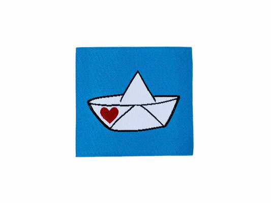 webetikett-farbenmix-label-papierboot-herz-blau