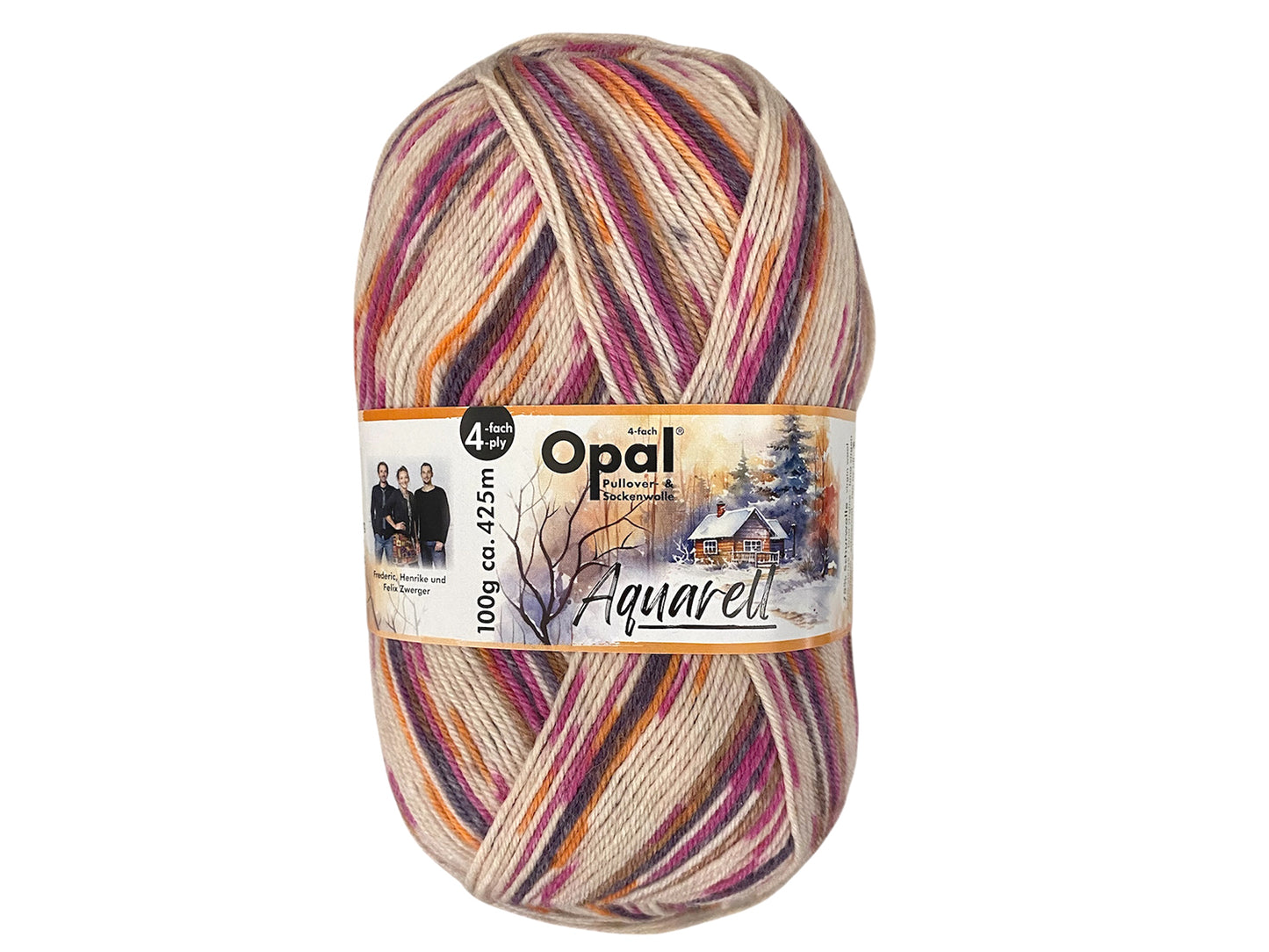 Schachenmayr REGIA Dashing Lightning Color 4 fils - 02354 bordeaux-cannelle