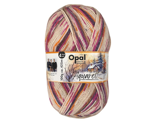 Schachenmayr REGIA Dashing Lightning Color 4 fils - 02354 bordeaux-cannelle
