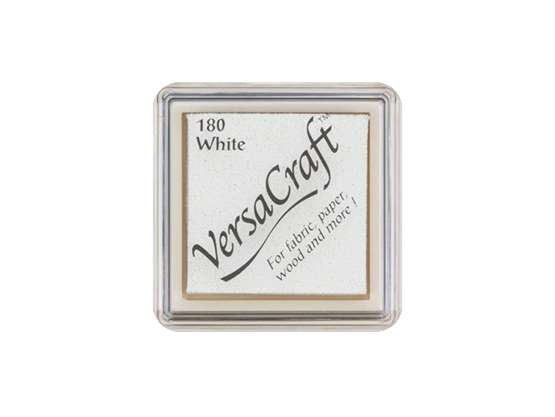 Stempelkissen für Stoff - Versa Craft - 180 White