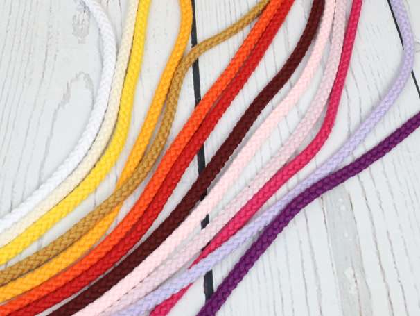 Kordel Baumwolle - 8 mm - verschiedene Farben