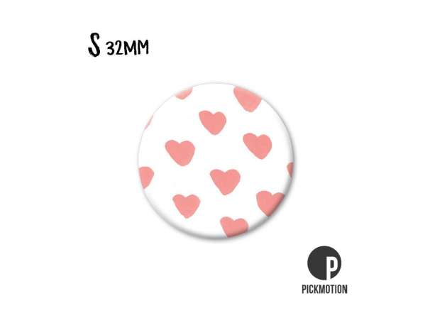 Magnet, Pickmotion - 32 mm - Hearts