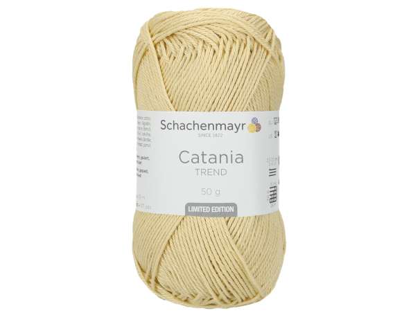 Schachenmayr Catania Trend - Baumwollgarn - 509 stroh
