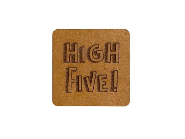 SnaPpap Label - Quadrat - High Five!