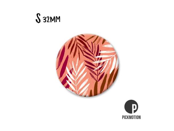 Magnet, Pickmotion - 32 mm - Urban Jungle Red