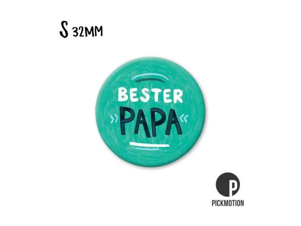 Magnet, Pickmotion - 32 mm - Bester Papa