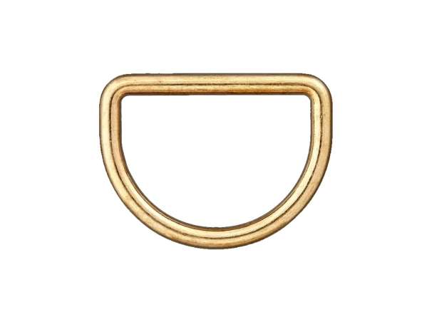 1 D-Ring - 30 mm - gold