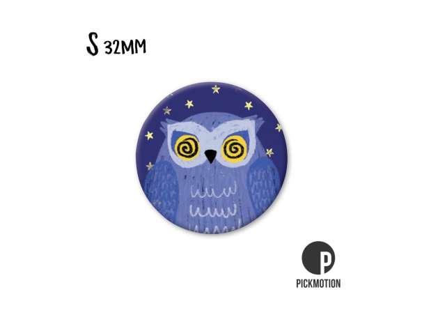 Magnet, Pickmotion - 32 mm - Owl