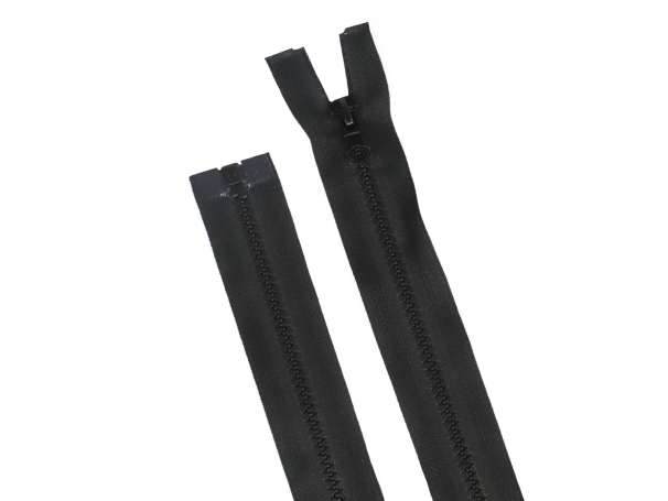 Teilbarer Reißverschluss - 40 cm - schwarz