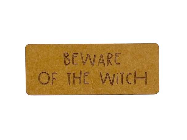 SnaPpap Label - Beware of the Witch
