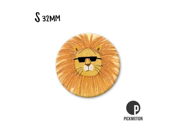 Magnet, Pickmotion - 32 mm - Cool Lion