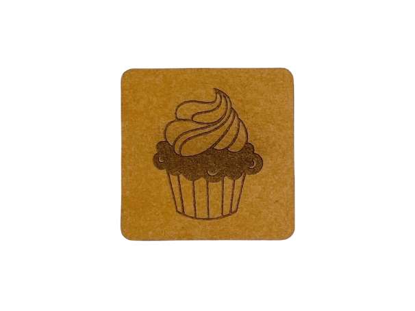 SnaPpap Label - Quadrat - Cupcake