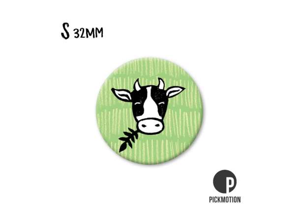 Magnet, Pickmotion - 32 mm - Mountain Cow