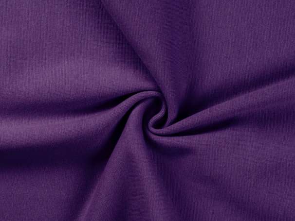 Bündchenstoff - Bonnie - violett