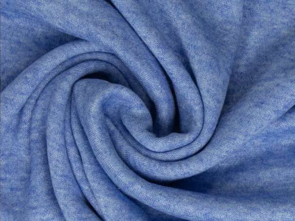 Strickstoff Viskose - Kai - blau meliert