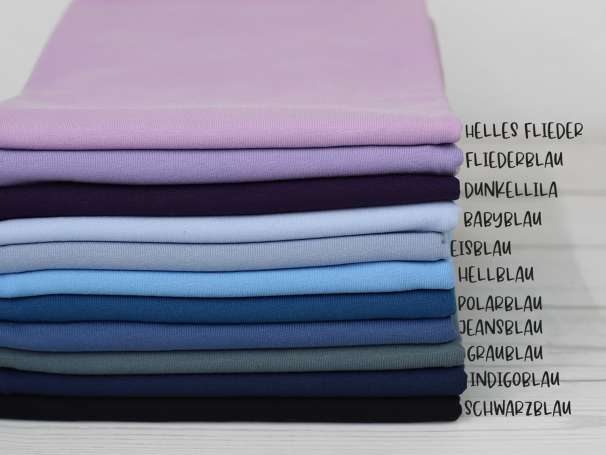 Uni Jersey - Jella - verschiedene Farben