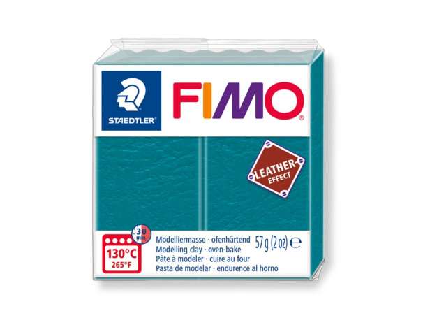 FIMO Leather-Effect Modelliermasse - lagune