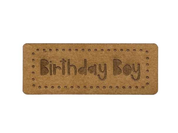 SnaPpap Label - Birthday Boy