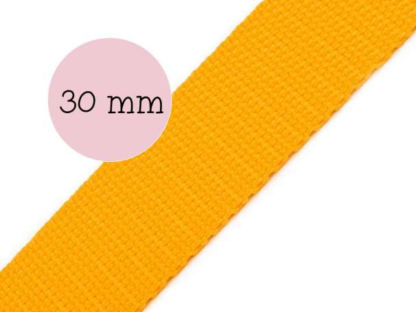 Gurtband - 30mm - butterblume