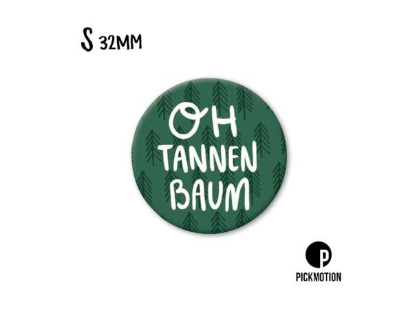 Magnet, Pickmotion - 32 mm - Oh Tannenbaum