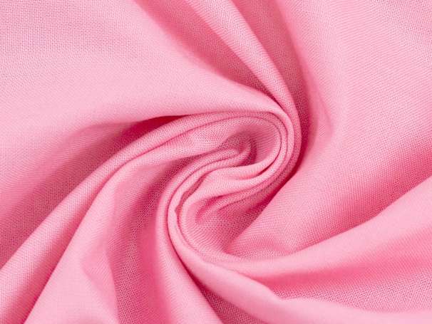 Baumwolle Stoff - Uni - rosa