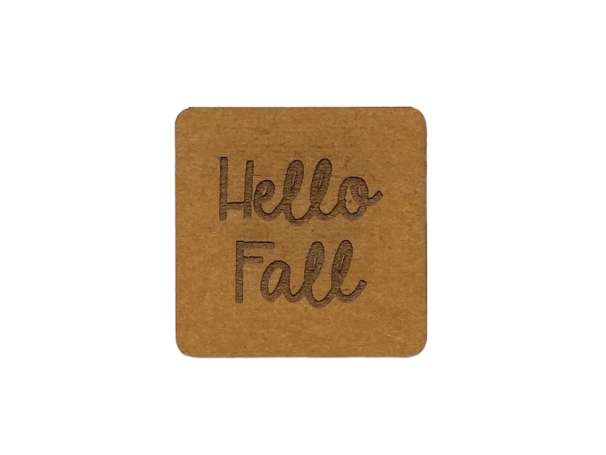 SnaPpap Label - Quadrat - Hello Fall