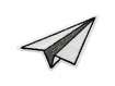 Applikation - Origami-Flugzeug