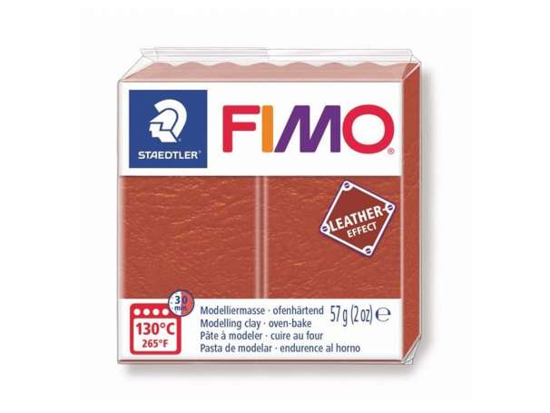 FIMO Leather-Effect Modelliermasse - rost