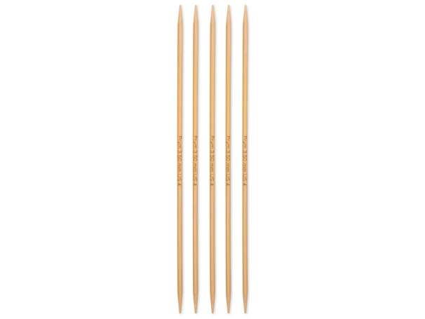 Strumpfstricknadeln, Bambus - Prym 1530 - Ø 3,5 mm x 20 cm