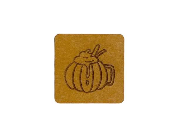 SnaPpap Label - Quadrat - Pumpkin Spice Latte