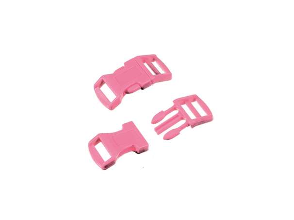 Klickschnalle - Kunststoff - 16 / 20mm - pink