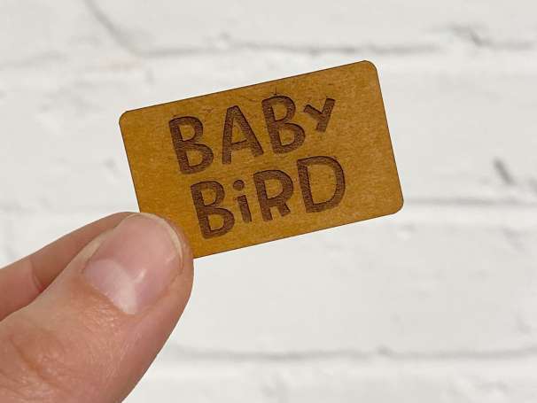 SnaPpap Label - Baby Bird