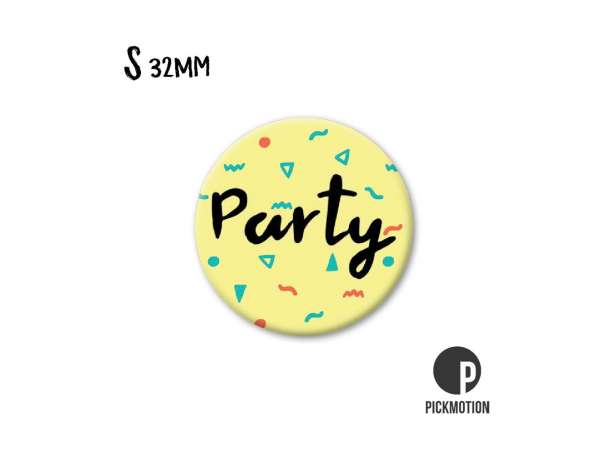 Magnet, Pickmotion - 32 mm - Party