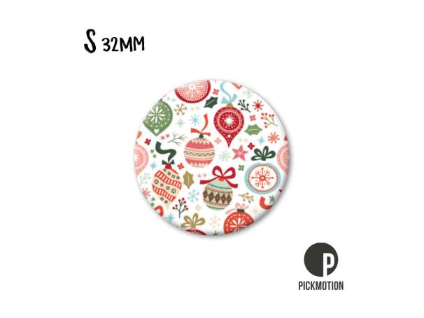 Magnet, Pickmotion - 32 mm - Christmas Ornaments