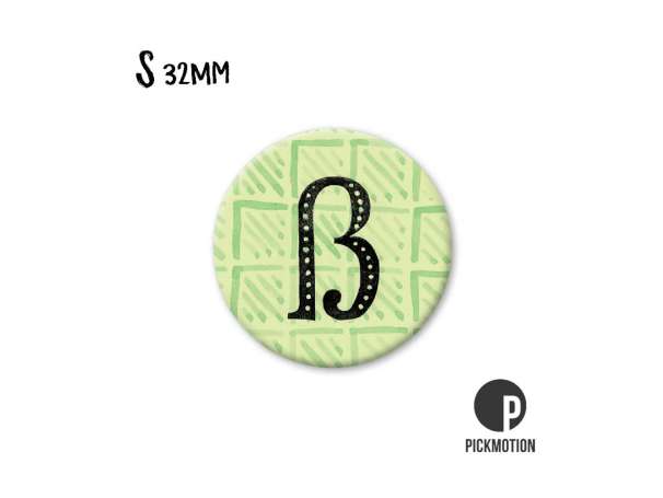 Magnet, Pickmotion - 32 mm - Buchstabe, ß