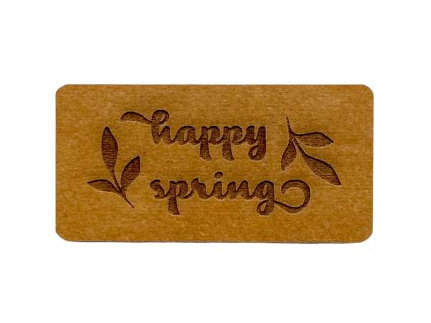SnaPpap Label - happy spring