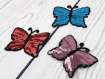 Applikation - Pailletten Schmetterling - verschiedene Farben