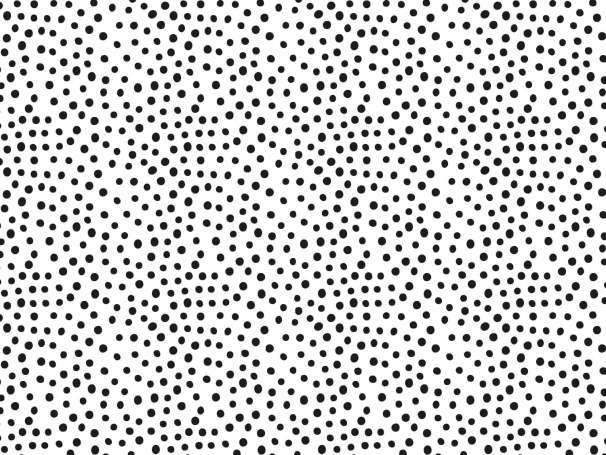 Jersey Stoff - Tiny Dots - schwarz