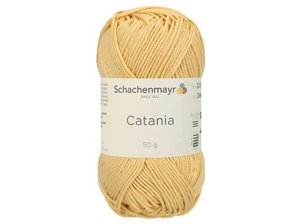 Schachenmayr Catania - Baumwollgarn - 206 honig