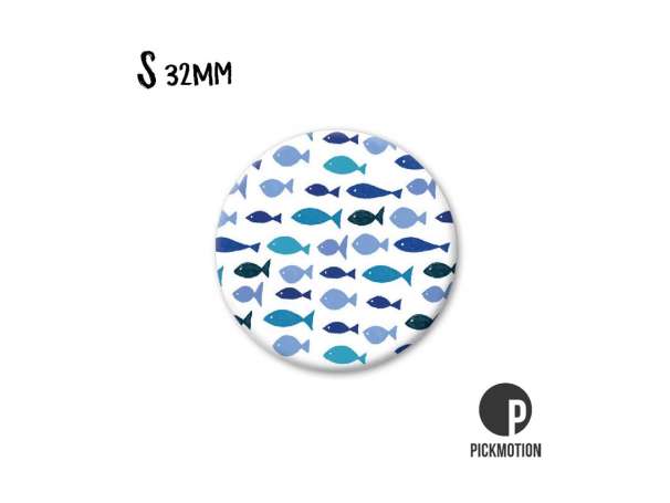 Magnet, Pickmotion - 32 mm - Fishes