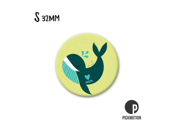 Magnet, Pickmotion - 32 mm - Whale