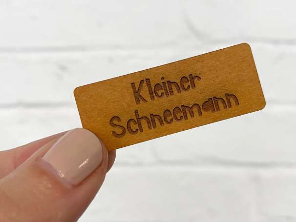SnaPpap Label - Kleiner Schneemann